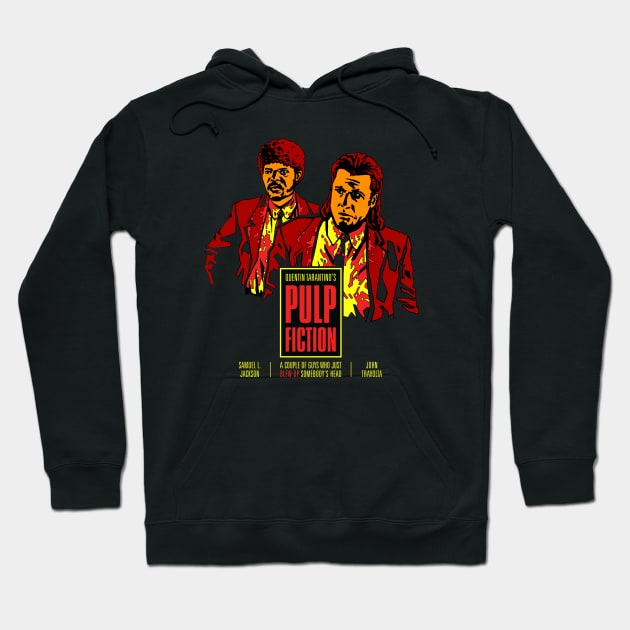 Pulp Fiction Hoodie by benvanbrummelen